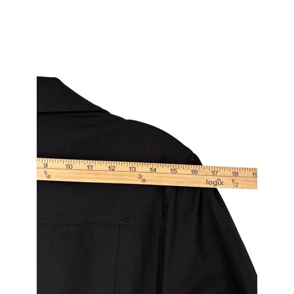 Mod X Utility Jogger Jumpsuit Stretch Medium Black Streetwear Modern - Picture 9 of 16